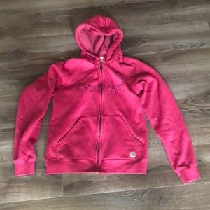 Carhartt zip up hoodie